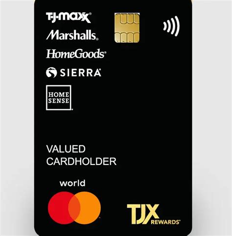 tjx rewards card official site.